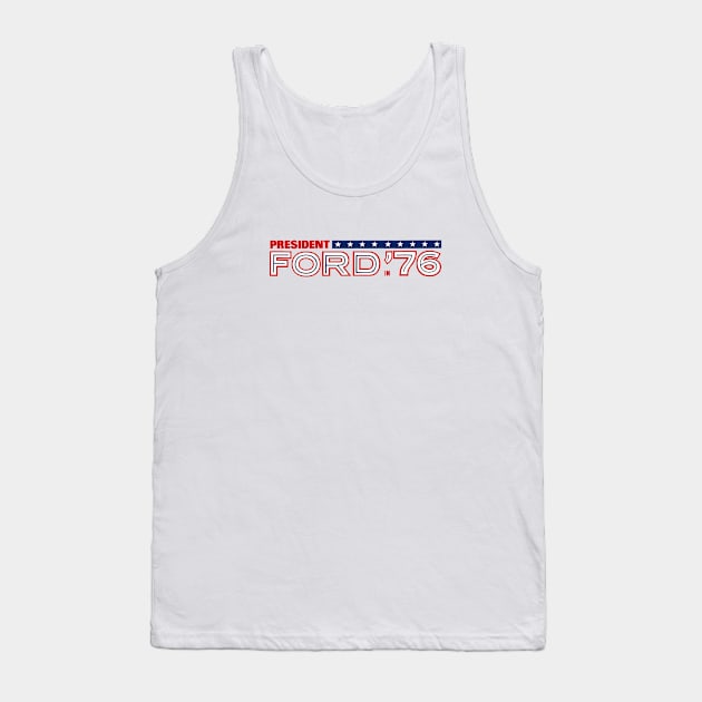 1976 Gerald Ford for President Tank Top by historicimage